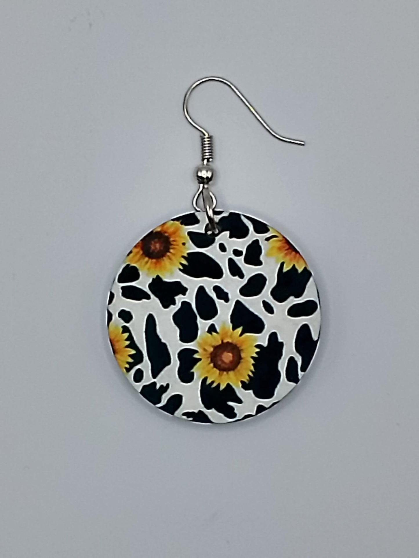 Sunflower Cow Print