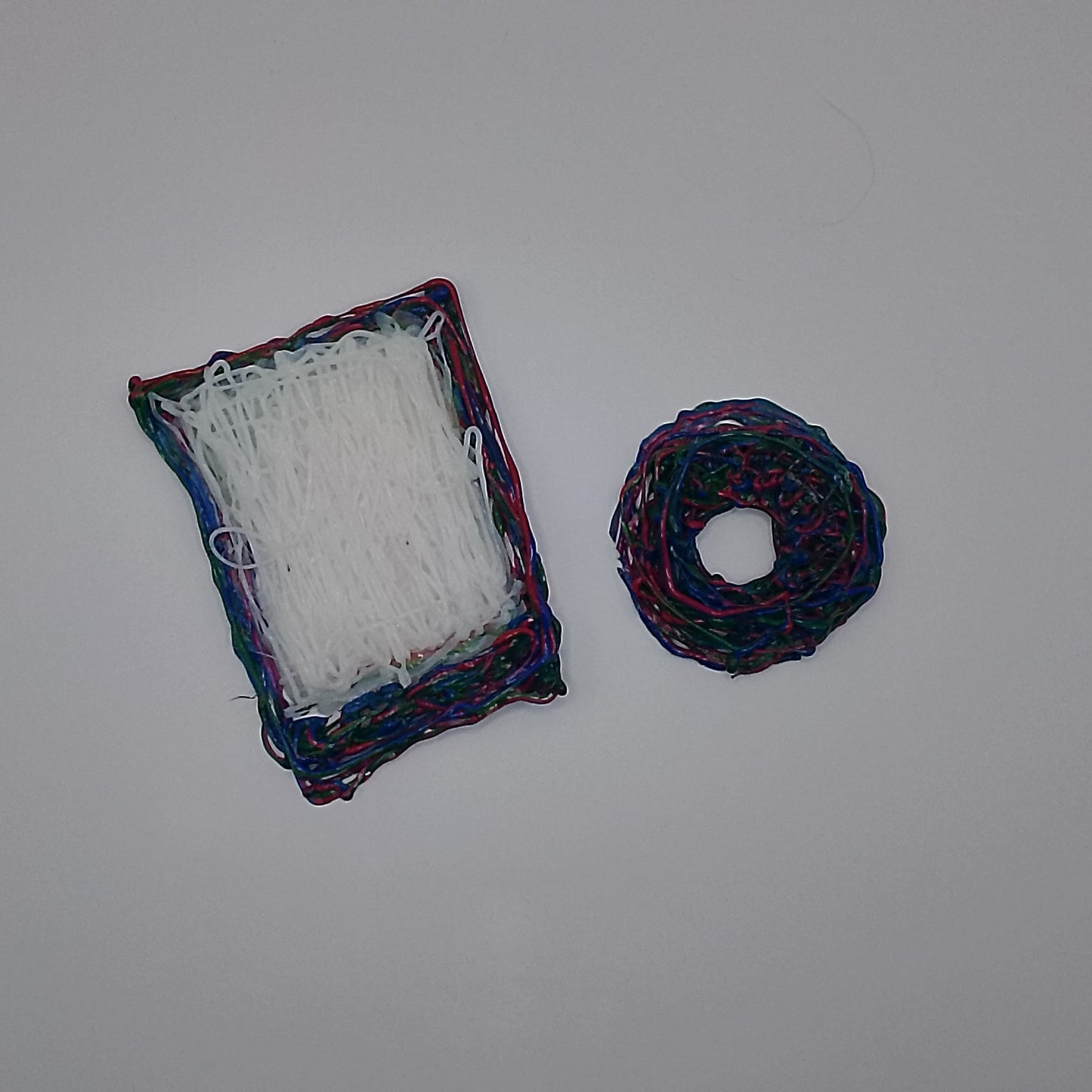 Unique 3D Pen Printed Donut with Milk