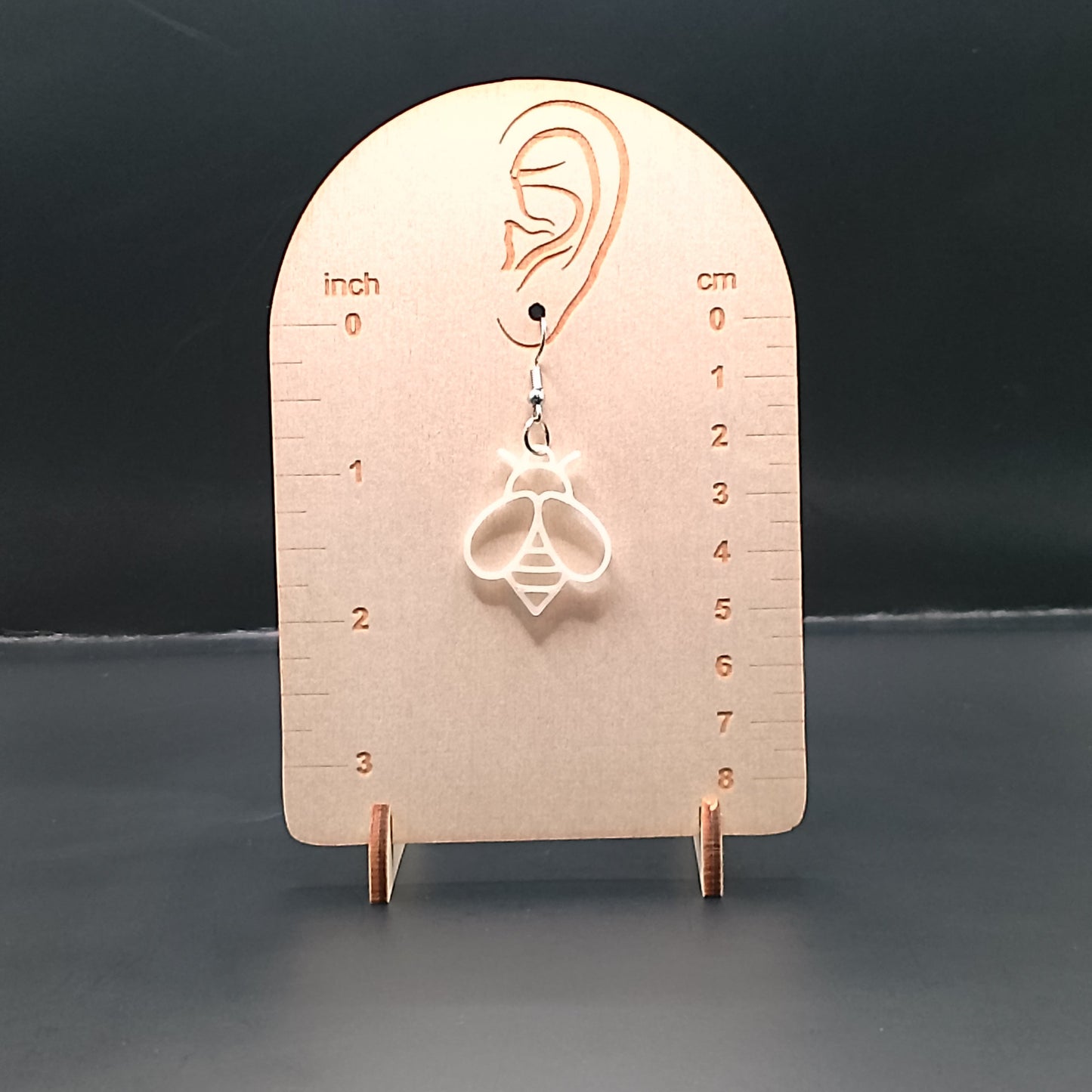 Glow-in-the-Dark Bee Earrings