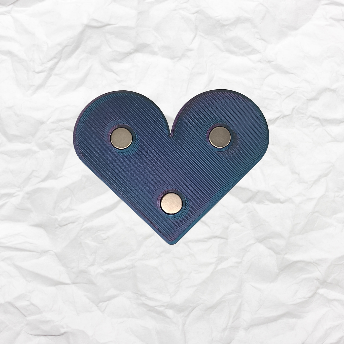 Heart Family Magnet - Handmade Fridge Magnet