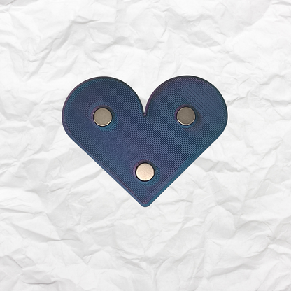 Heart Family Magnet - Handmade Fridge Magnet