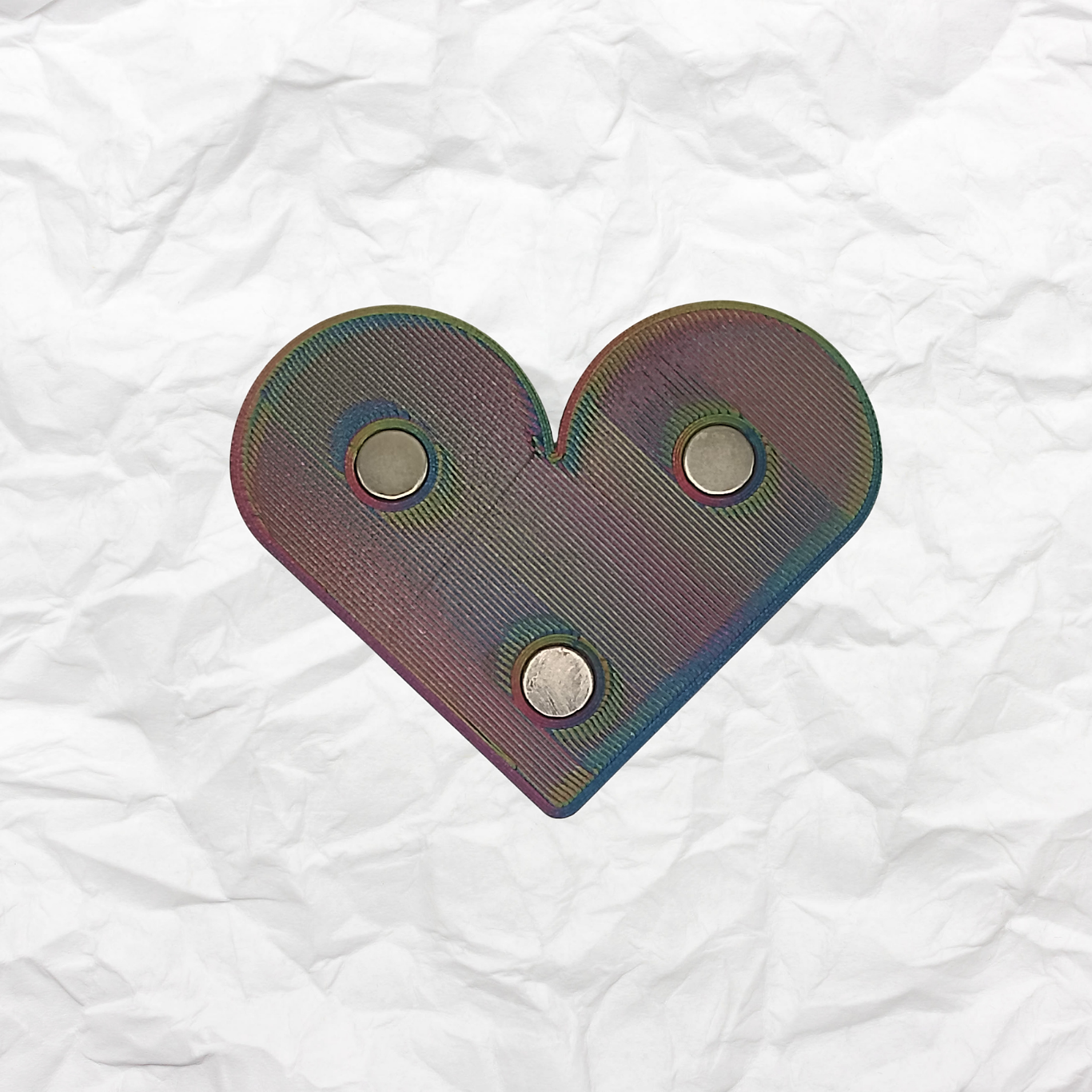 Heart Family Magnet - Handmade Fridge Magnet
