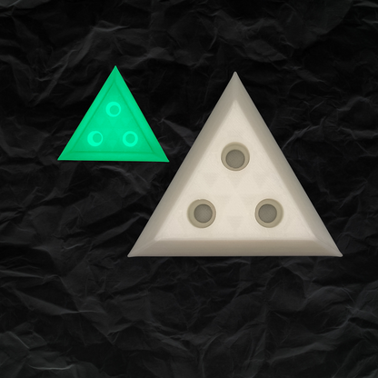 510 Triangle Glow Holder 5 GLOW OPTIONS – Kazi3DP
