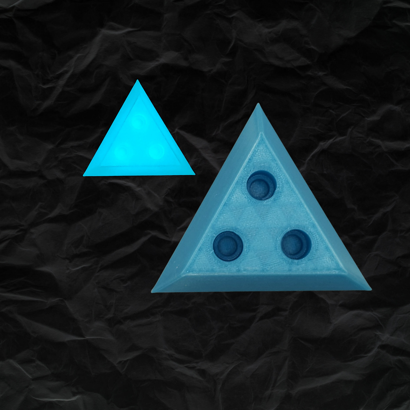 510 Triangle Glow Holder 5 GLOW OPTIONS – Kazi3DP
