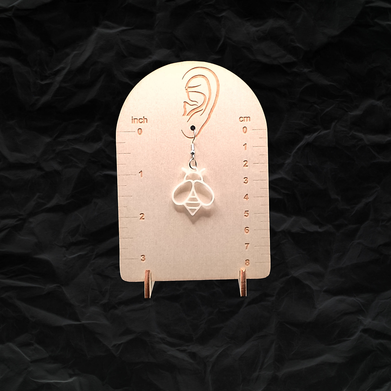 Glow-in-the-Dark Bee Earrings