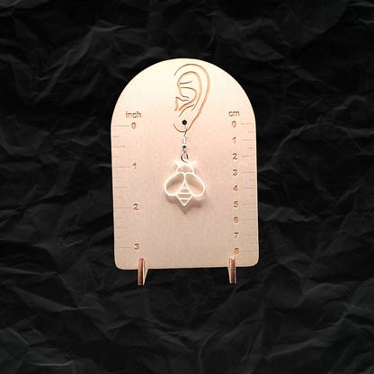 Glow-in-the-Dark Bee Earrings