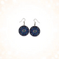Hypnotic Cosmic Eyes Double-Sided Earrings