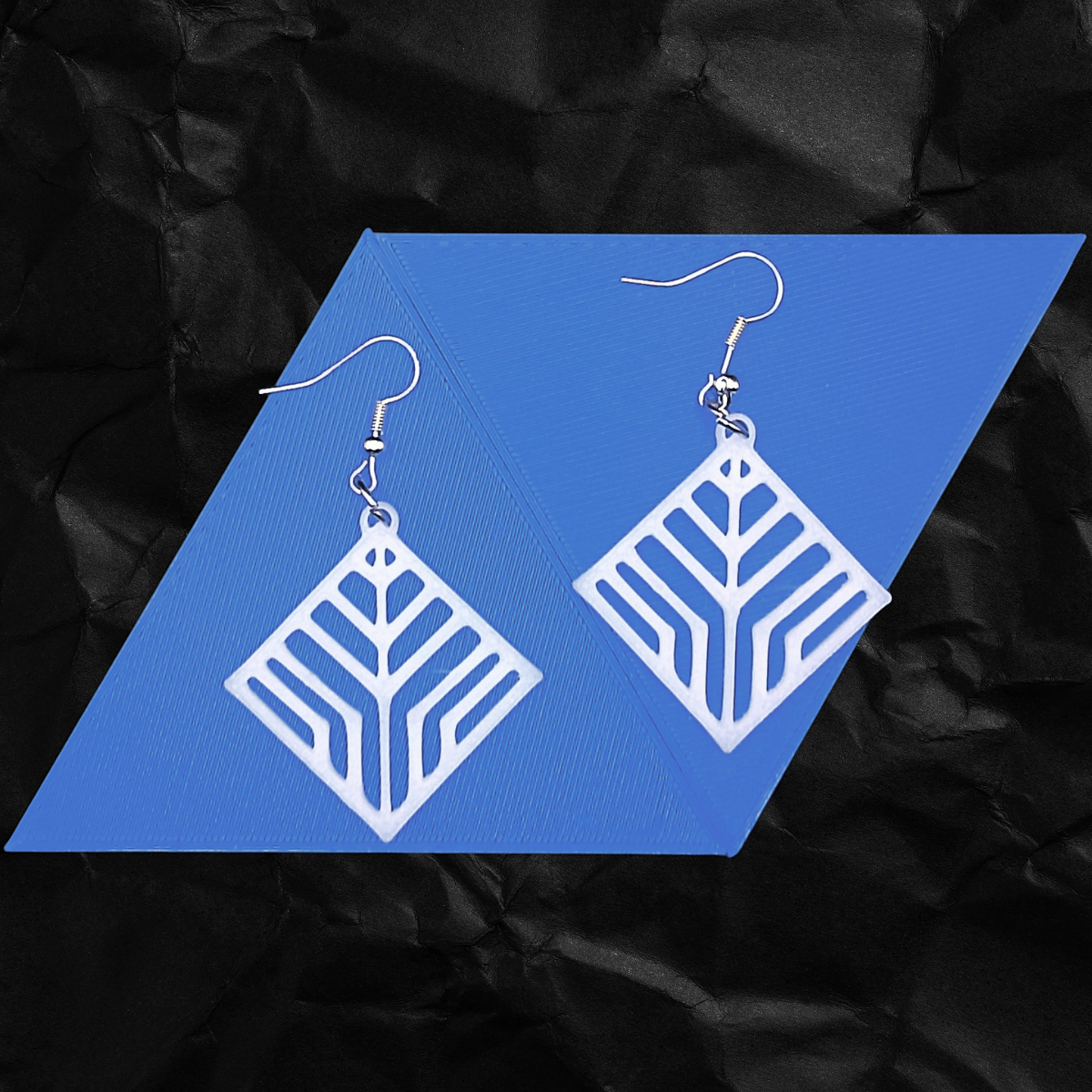 Glow-in-the-Dark Geometric Earrings