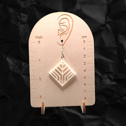 Glow-in-the-Dark Geometric Earrings