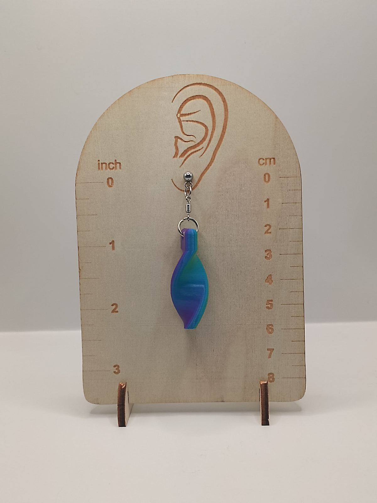 Northern Lite Swirls – Lightweight Spinning Earrings (2 Sizes)