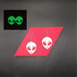 Glow-in-the-Dark Alien Earrings
