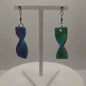 Northern Lite Swirls – Lightweight Spinning Earrings (2 Sizes)
